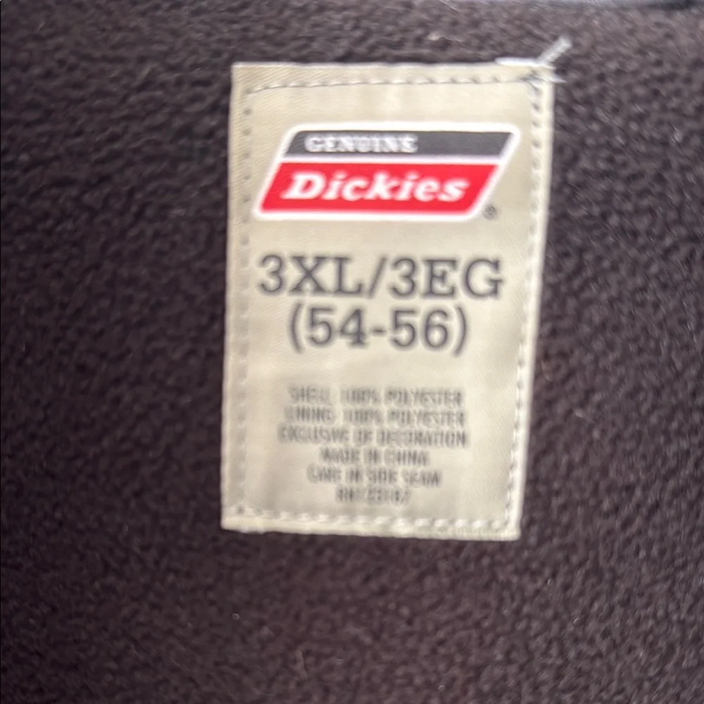Dickies Men's Black Shirt Jacket. Thick 3X/ 54-56 - Picture 2 of 6